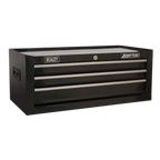 Topchest, Mid-Box Tool Chest & Rollcab Stack 14 Drawer - Black AP22BSTACK