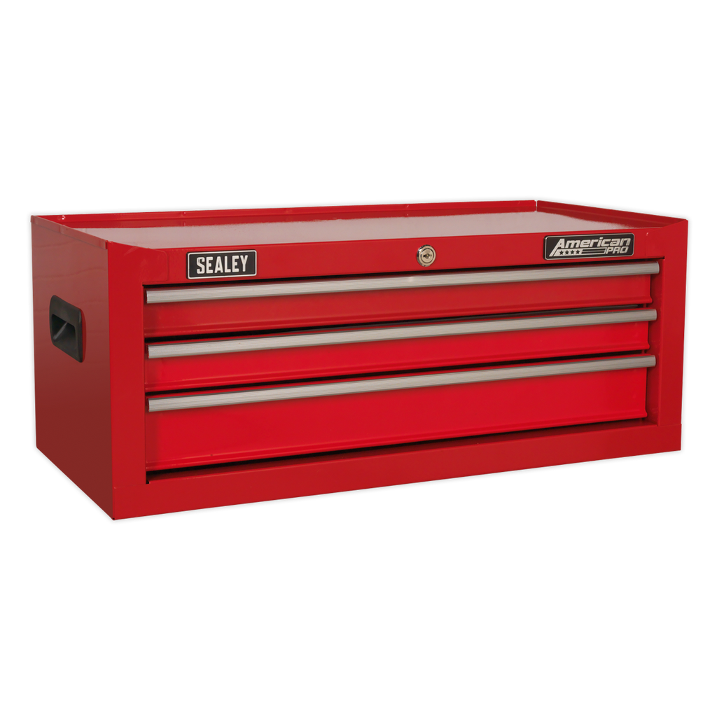 Topchest, Mid-Box Tool Chest & Rollcab Stack 14 Drawer - Red AP22STACK