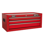 Topchest, Mid-Box Tool Chest & Rollcab Stack 14 Drawer - Red AP22STACK