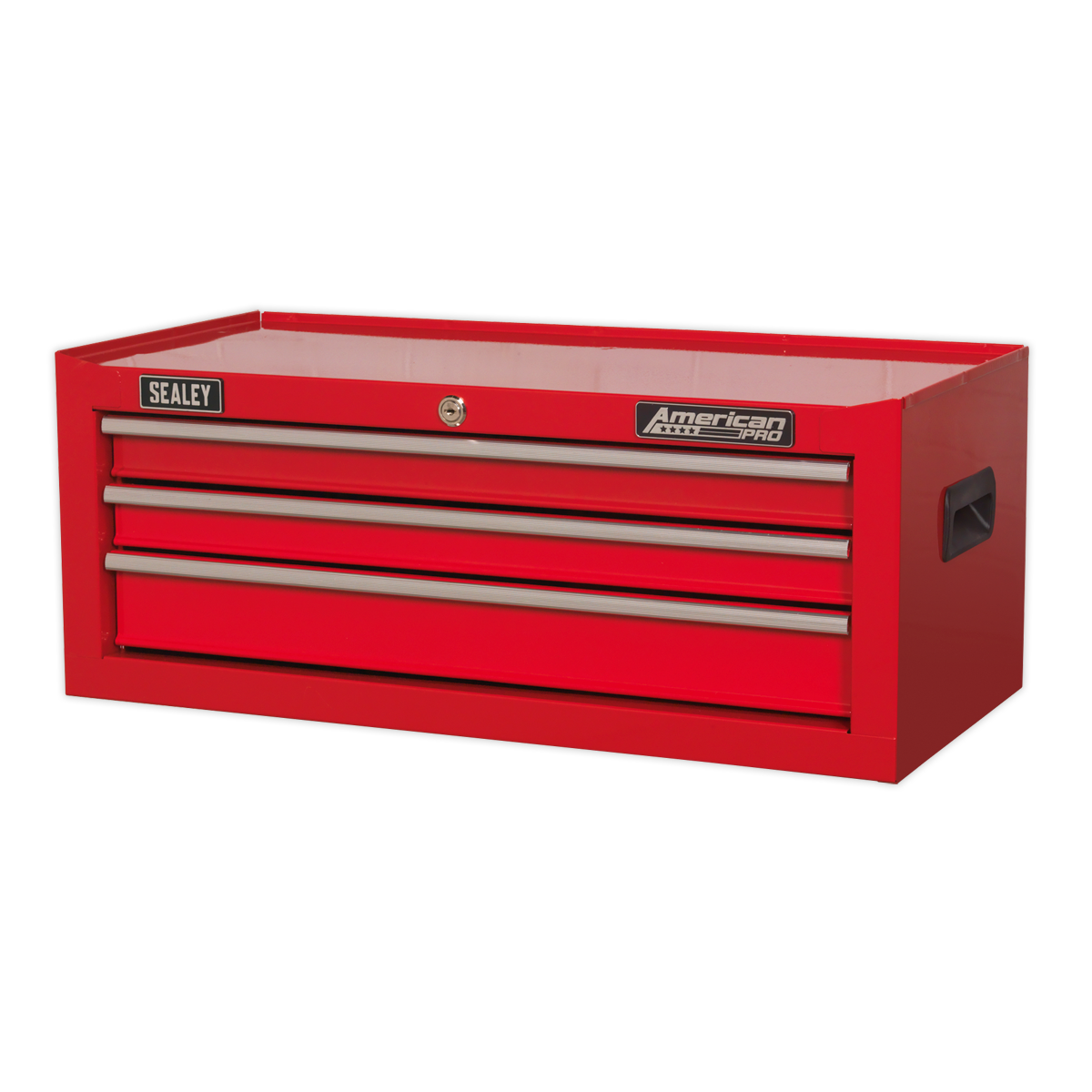 Mid-Box Tool Chest 3 Drawer - Red AP223