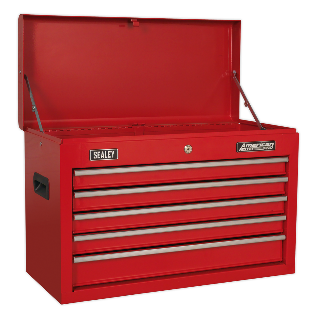 Topchest 5 Drawer - Red AP225