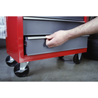 Rollcab 5 Drawer - Red/Grey AP22505BB