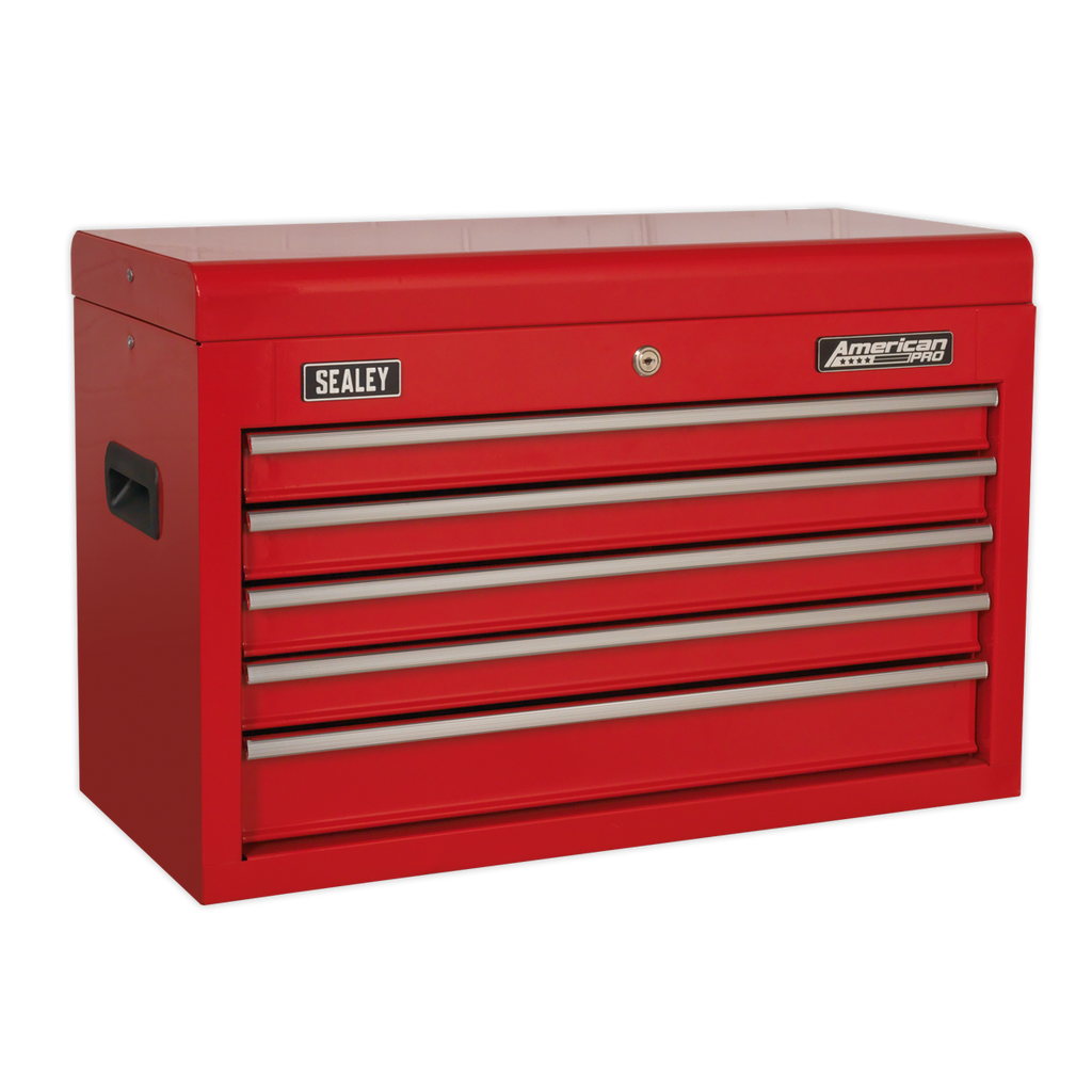 Topchest 5 Drawer - Red AP225