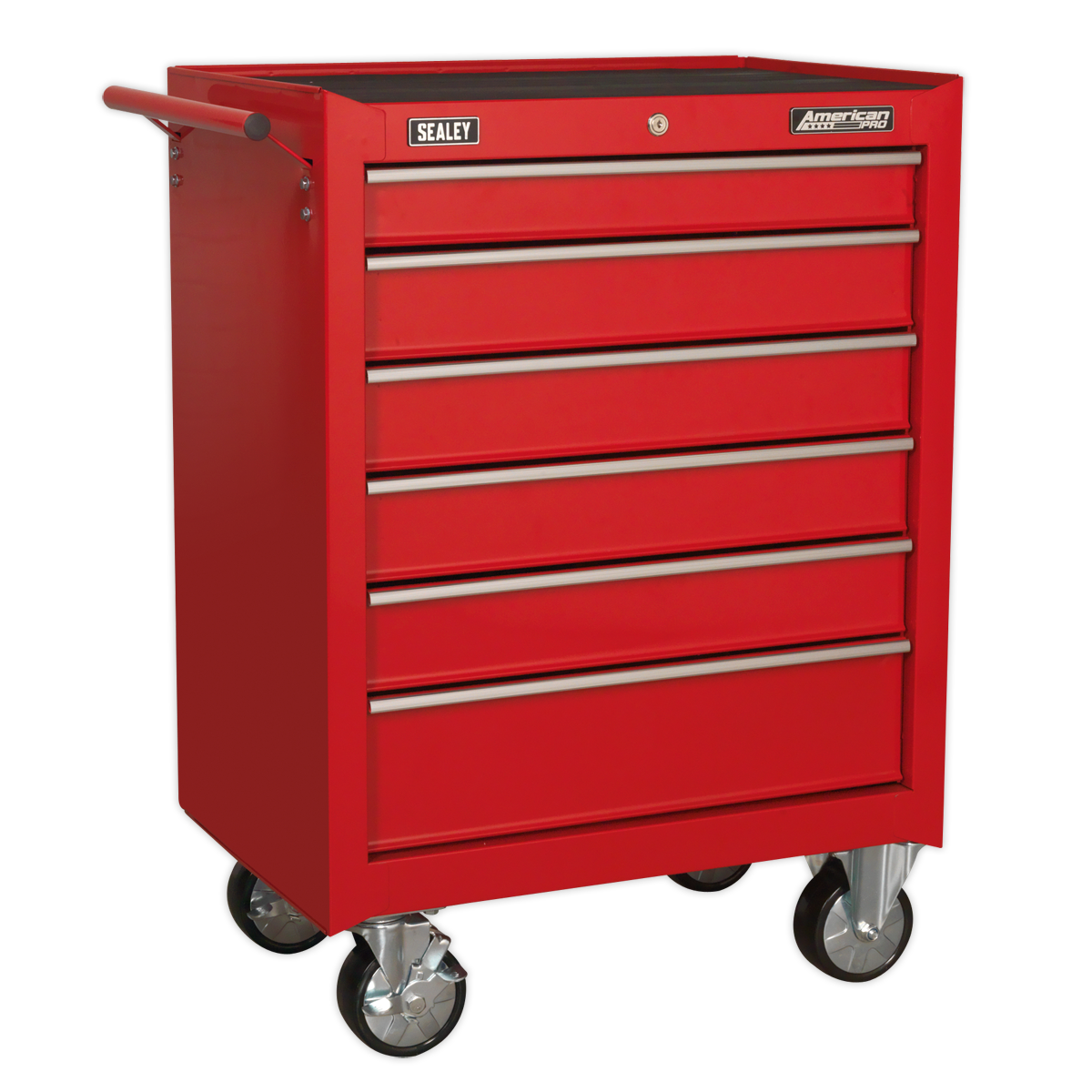 Rollcab 6 Drawer - Red AP226