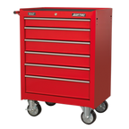 Rollcab 6 Drawer - Red AP226