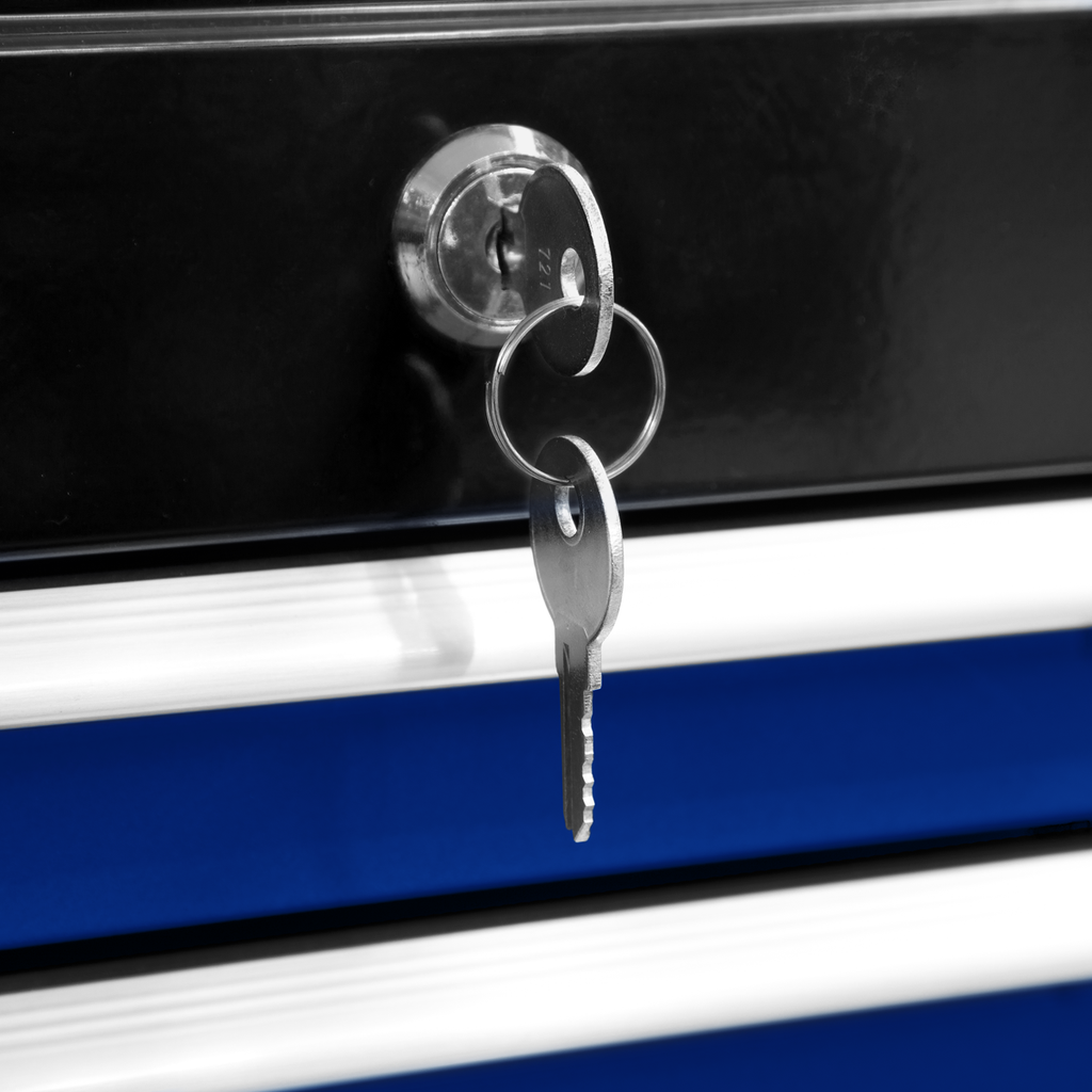 Topchest & Rollcab Combination 6 Drawer - Blue AP22B