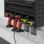 Power Tool Storage Rack with Drawer & Power Bar AP22SRBE