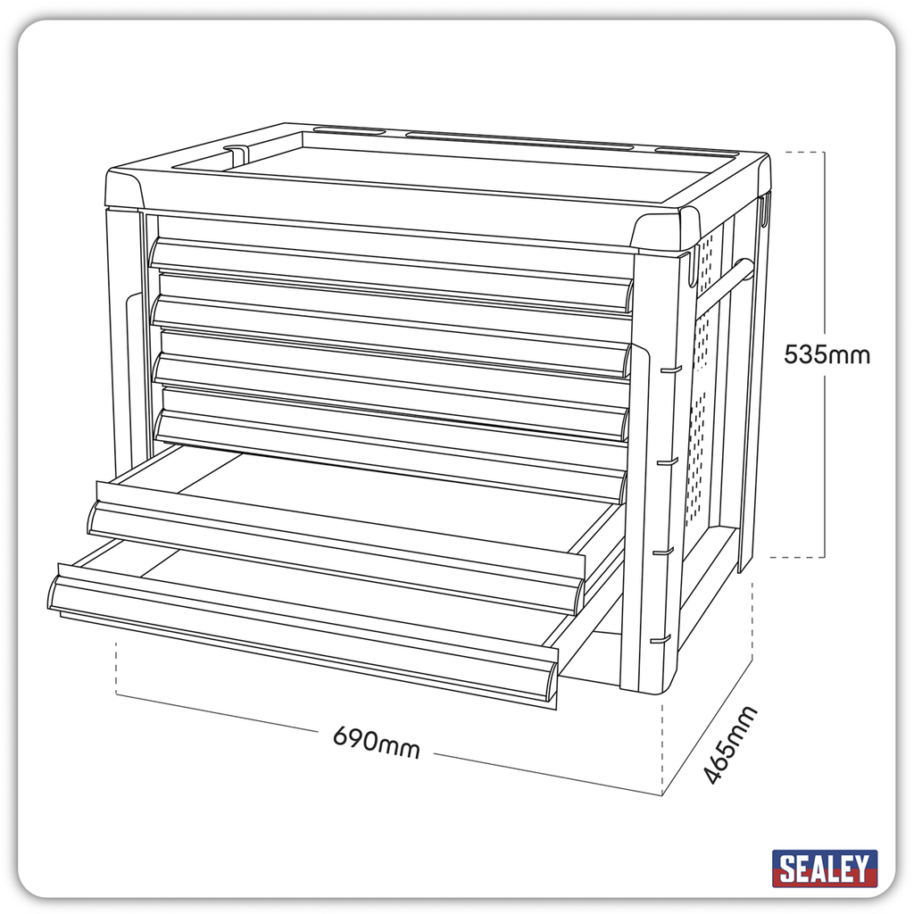 Topchest 6 Drawer AP2403