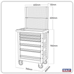 Rollcab 6 Drawer AP2406