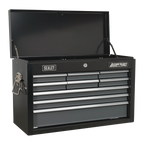 Topchest 9 Drawer - Black/Grey AP2509B