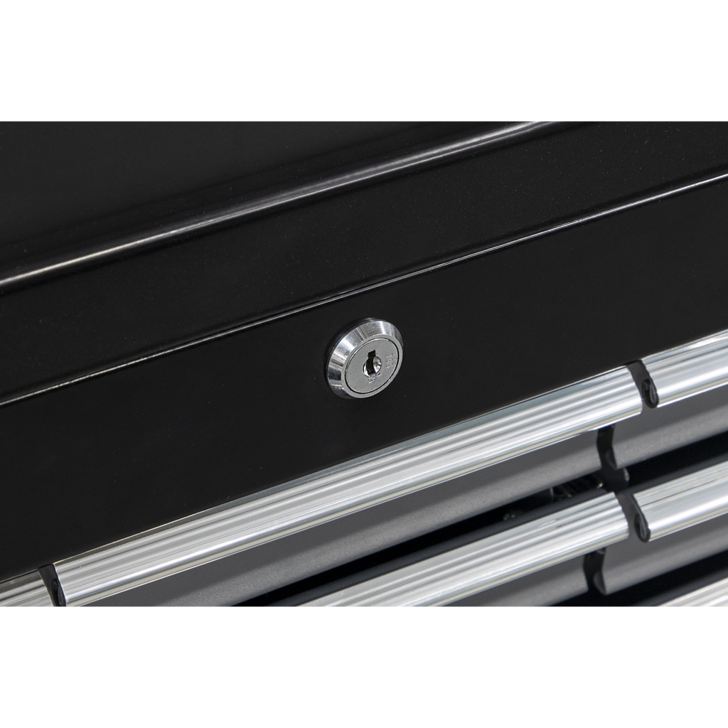 Topchest 9 Drawer - Black/Grey AP2509B