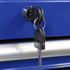 Mid-Box Tool Chest 2 Drawer - Blue AP26029TC