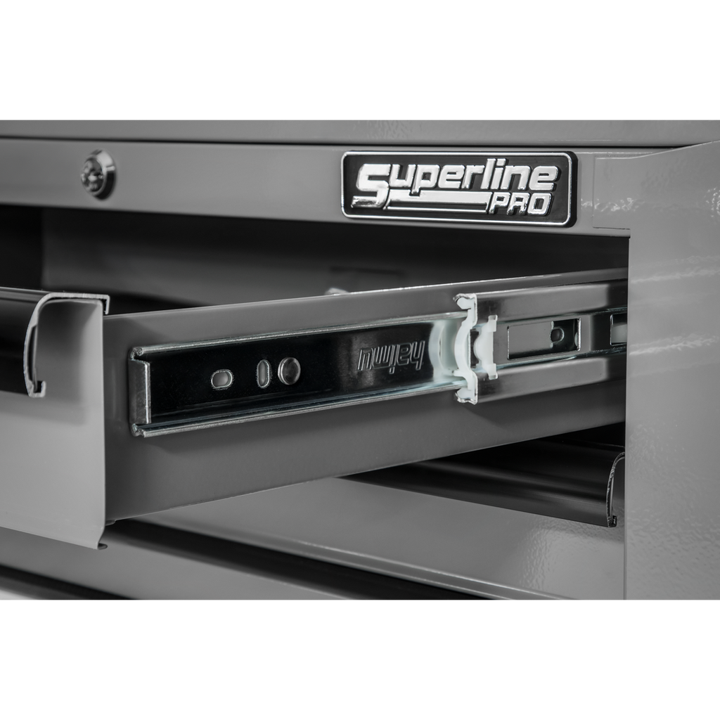 Mid-Box Tool Chest 2 Drawer - Grey/Black AP26029TG