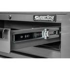 Mid-Box Tool Chest 2 Drawer - Grey/Black AP26029TG