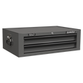 Mid-Box Tool Chest 2 Drawer - Grey/Black AP26029TG