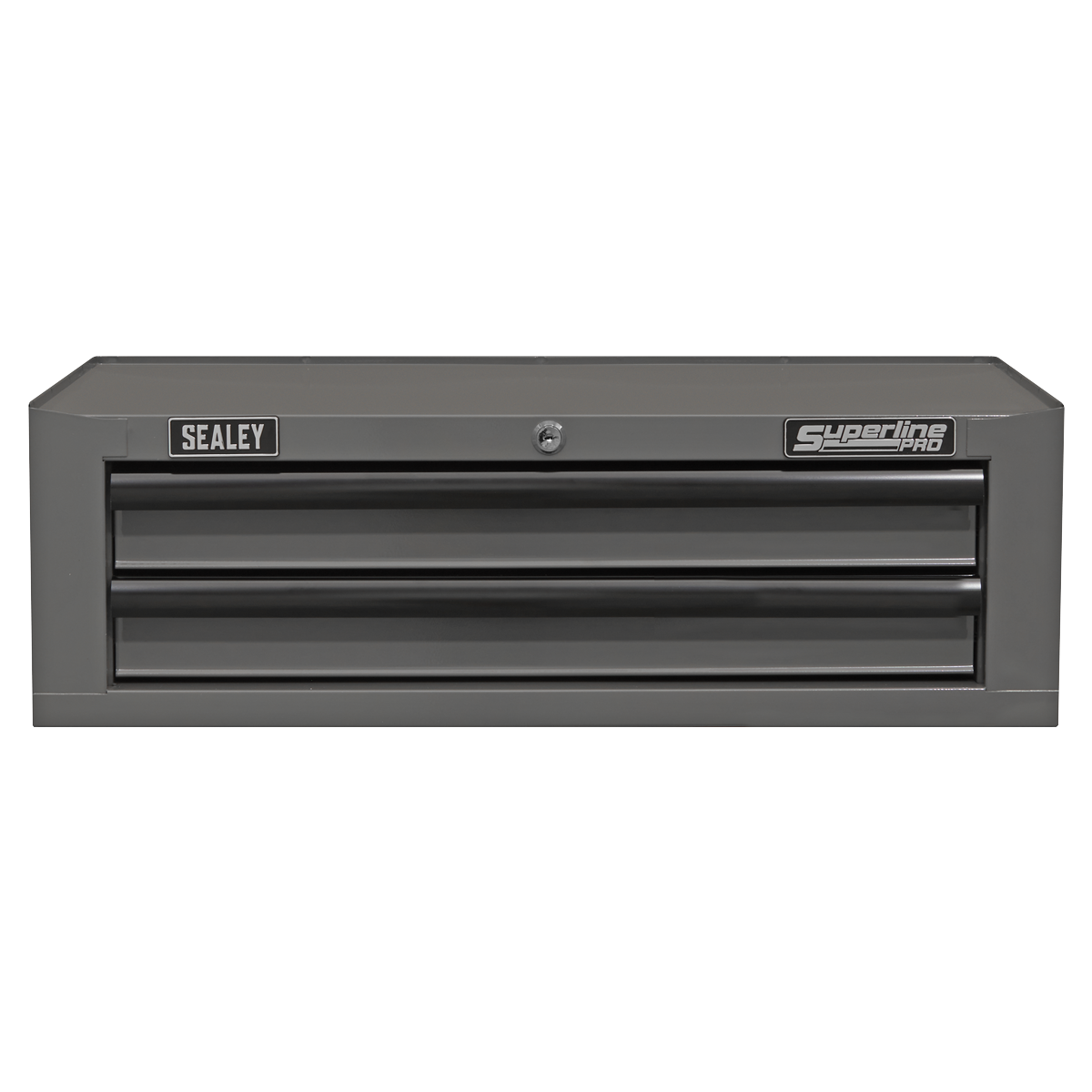 Mid-Box Tool Chest 2 Drawer - Grey/Black AP26029TG