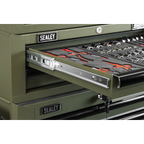 Mid-Box Tool Chest 2 Drawer - Khaki AP26029TK