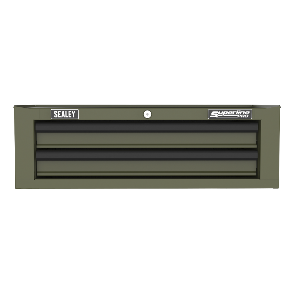 Mid-Box Tool Chest 2 Drawer - Khaki AP26029TK