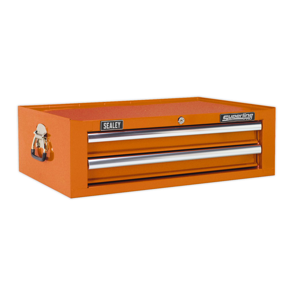 Mid-Box Tool Chest 2 Drawer - Orange AP26029TO