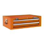 Mid-Box Tool Chest 2 Drawer - Orange AP26029TO