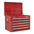 Topchest 5 Drawer - Red AP26059T