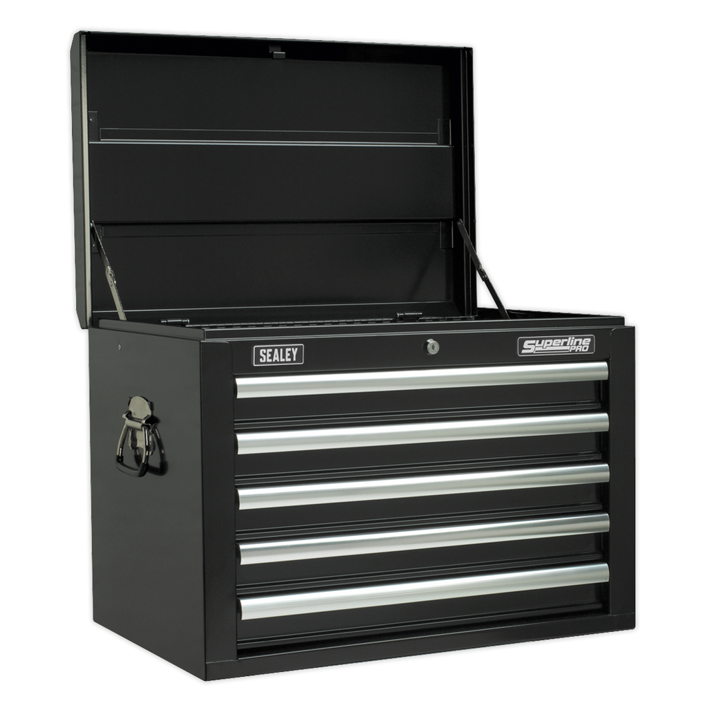Tool Chest Combination 14 Drawer with 1179pc Tool Kit - Black SPTCOMBO2