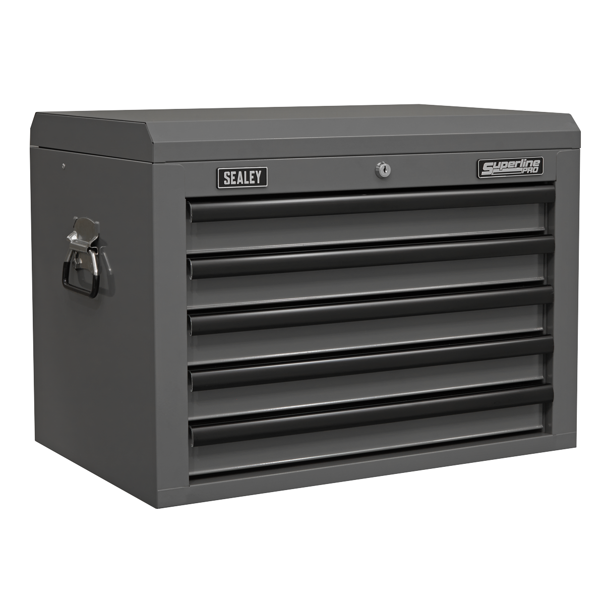 Topchest 5 Drawer - Grey/Black AP26059TG