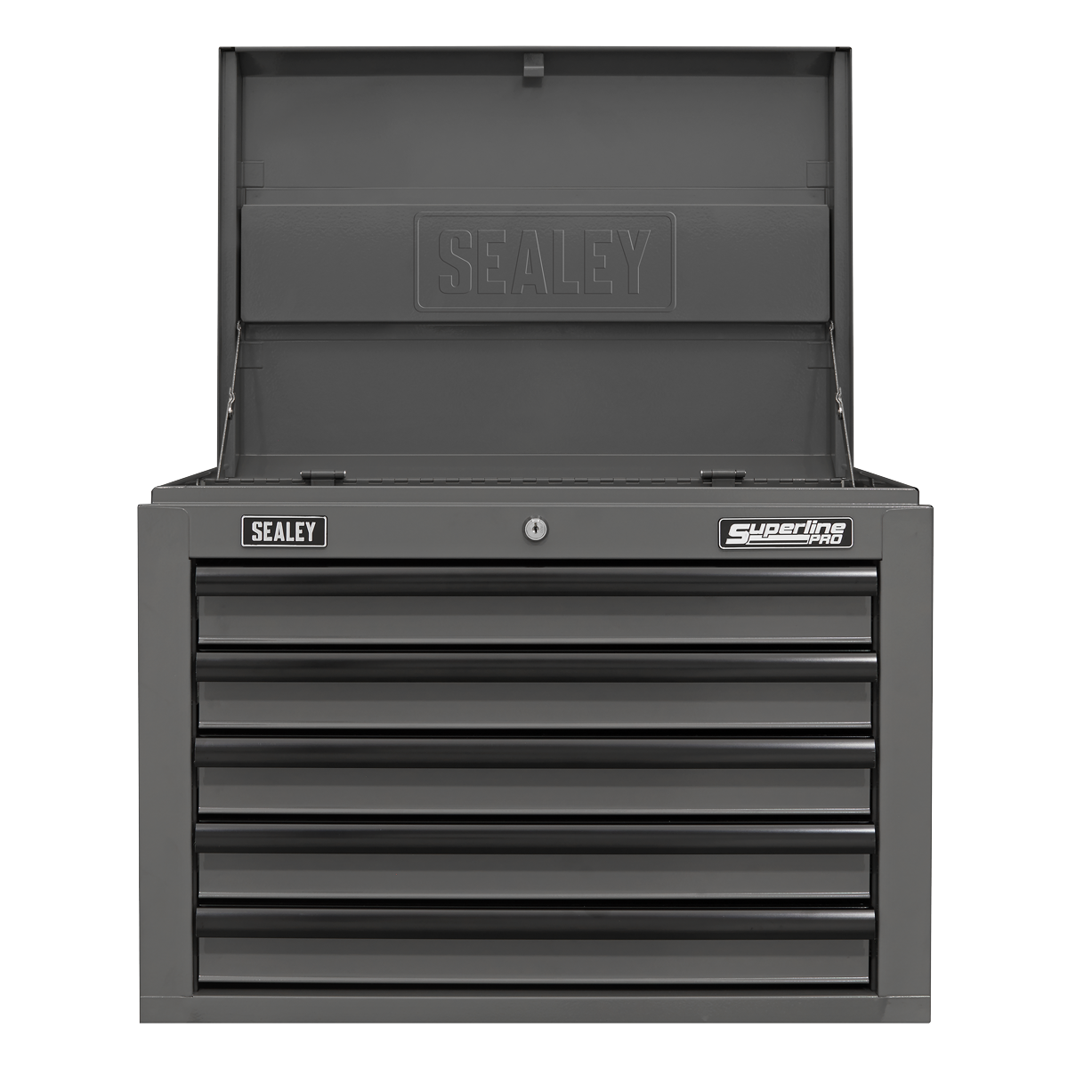 Topchest 5 Drawer - Grey/Black AP26059TG