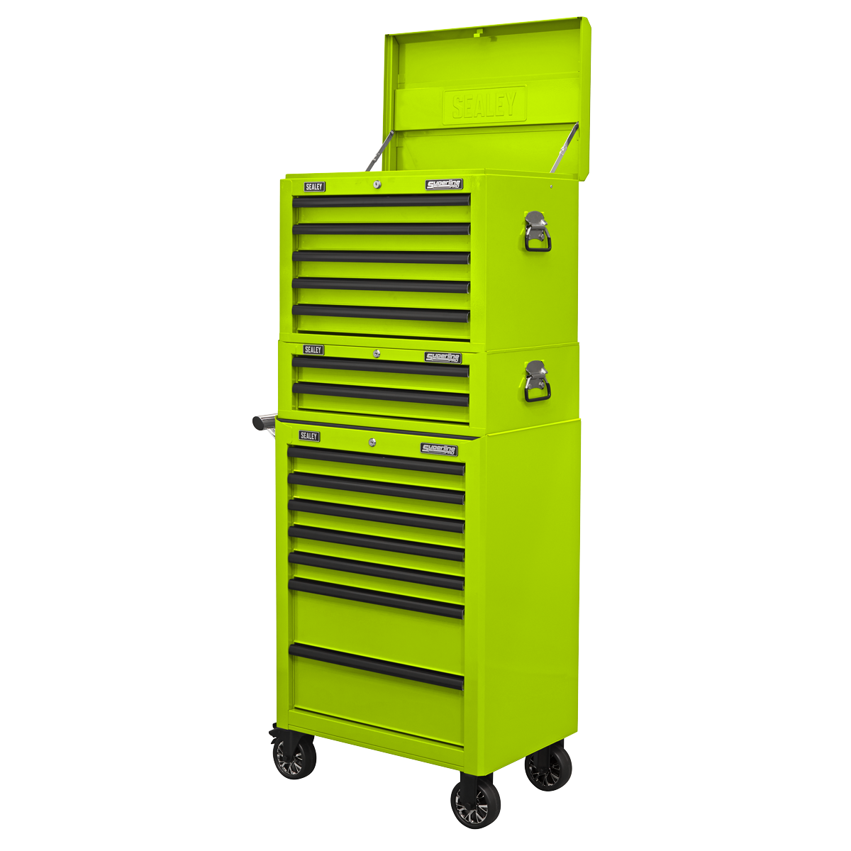 Topchest 5 Drawer - Green/Black AP26059THV