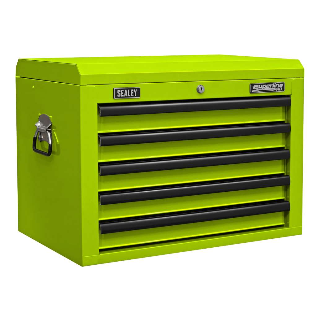 Topchest 5 Drawer - Green/Black AP26059THV