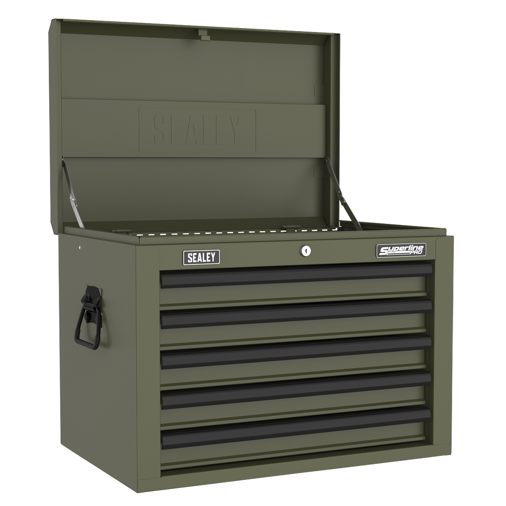 Heavy-Duty Topchest 5 Drawer - Khaki AP26059TK