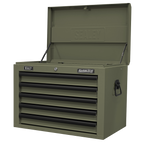 Heavy-Duty Topchest 5 Drawer - Khaki AP26059TK