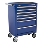 Tool Chest Combination 14 Drawer with 446pc Tool Kit - Blue TBTPCOMBO5