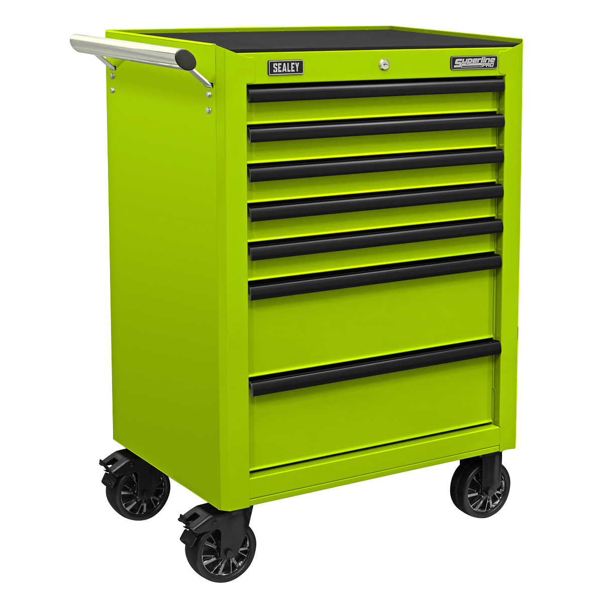 Tool Chest Combination 14 Drawer with 446pc Tool Kit - Green TBTPCOMBO7