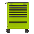Rollcab 7 Drawer - Green/Black AP26479THV