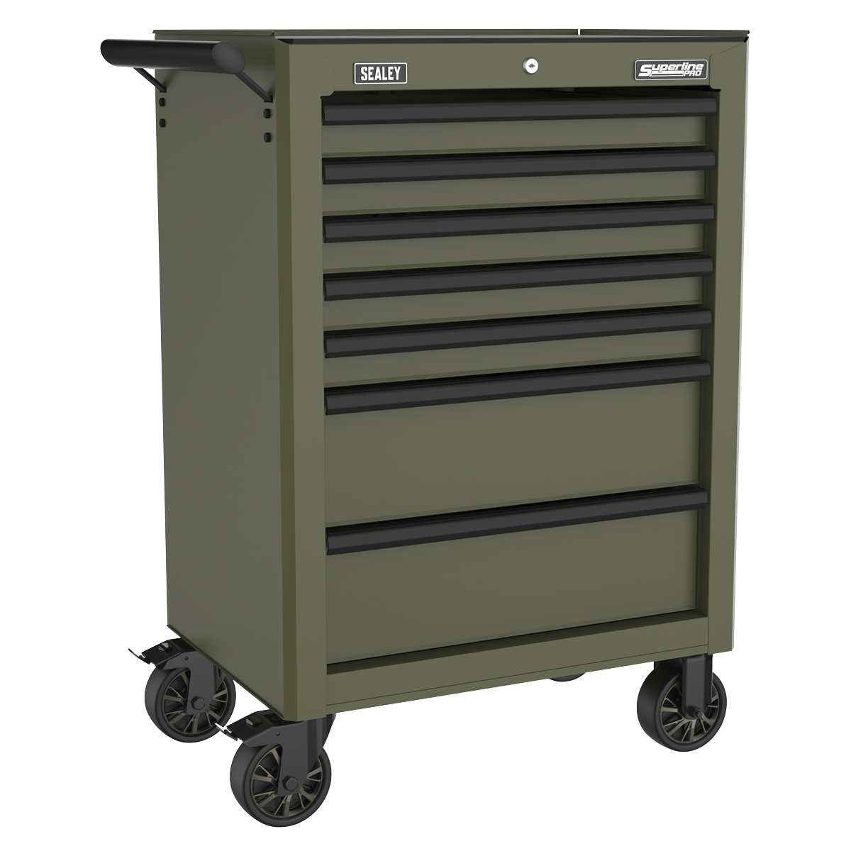 Heavy-Duty Rollcab 7 Drawer - Khaki AP26479TK