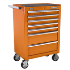 Rollcab 7 Drawer - Orange AP26479TO