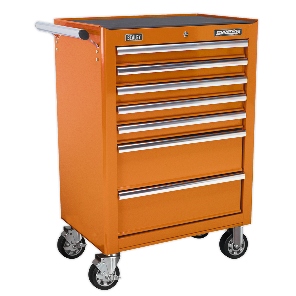 Tool Chest Combination 14 Drawer with 446pc Tool Kit - Orange TBTPCOMBO4