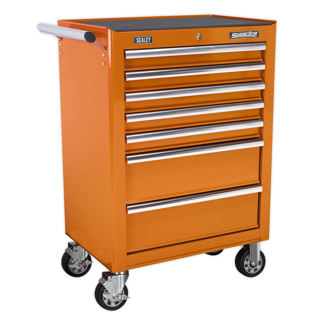 Tool Chest Combination 14 Drawer with 446pc Tool Kit - Orange TBTPCOMBO4