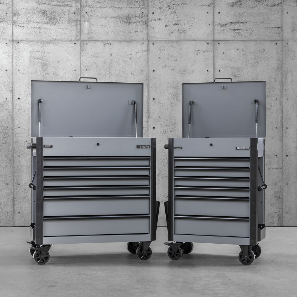 Tool Trolley 6 Drawer - Grey AP266G