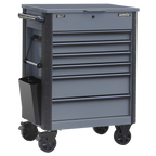 Tool Trolley 6 Drawer - Grey AP266G