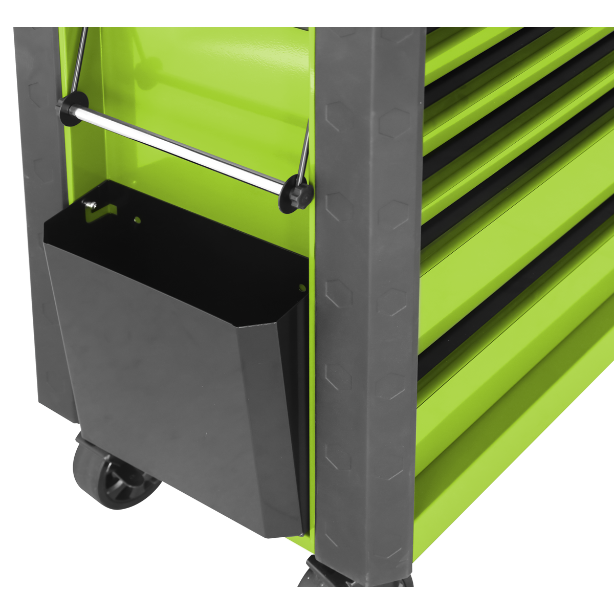 Tool Trolley 6 Drawer - Green AP266HV