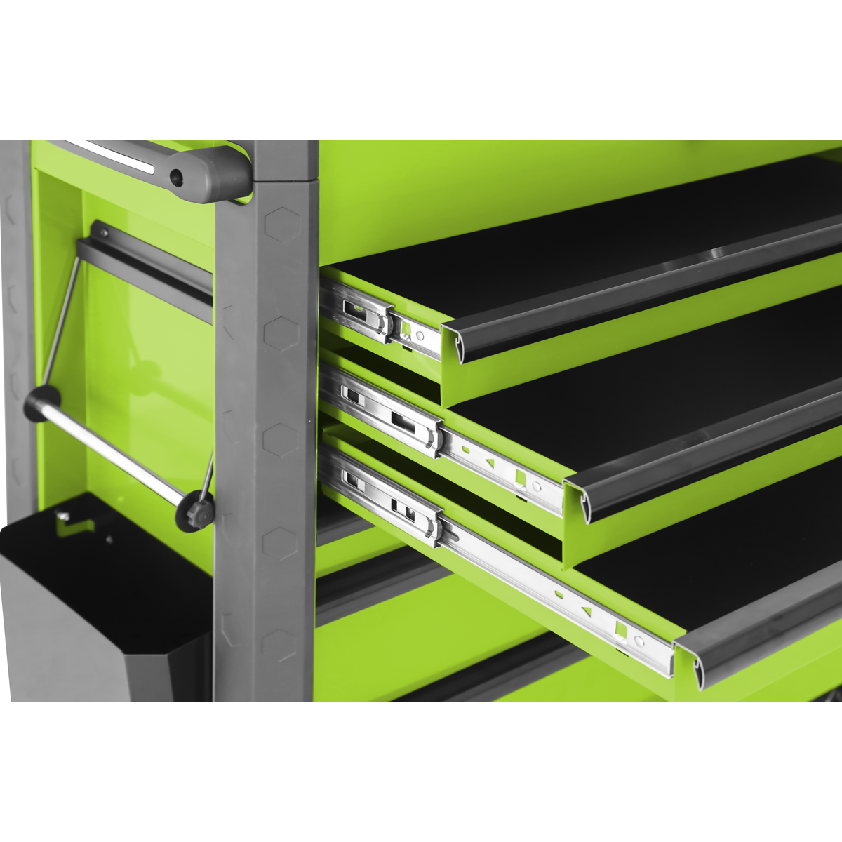 Tool Trolley 6 Drawer - Green AP266HV