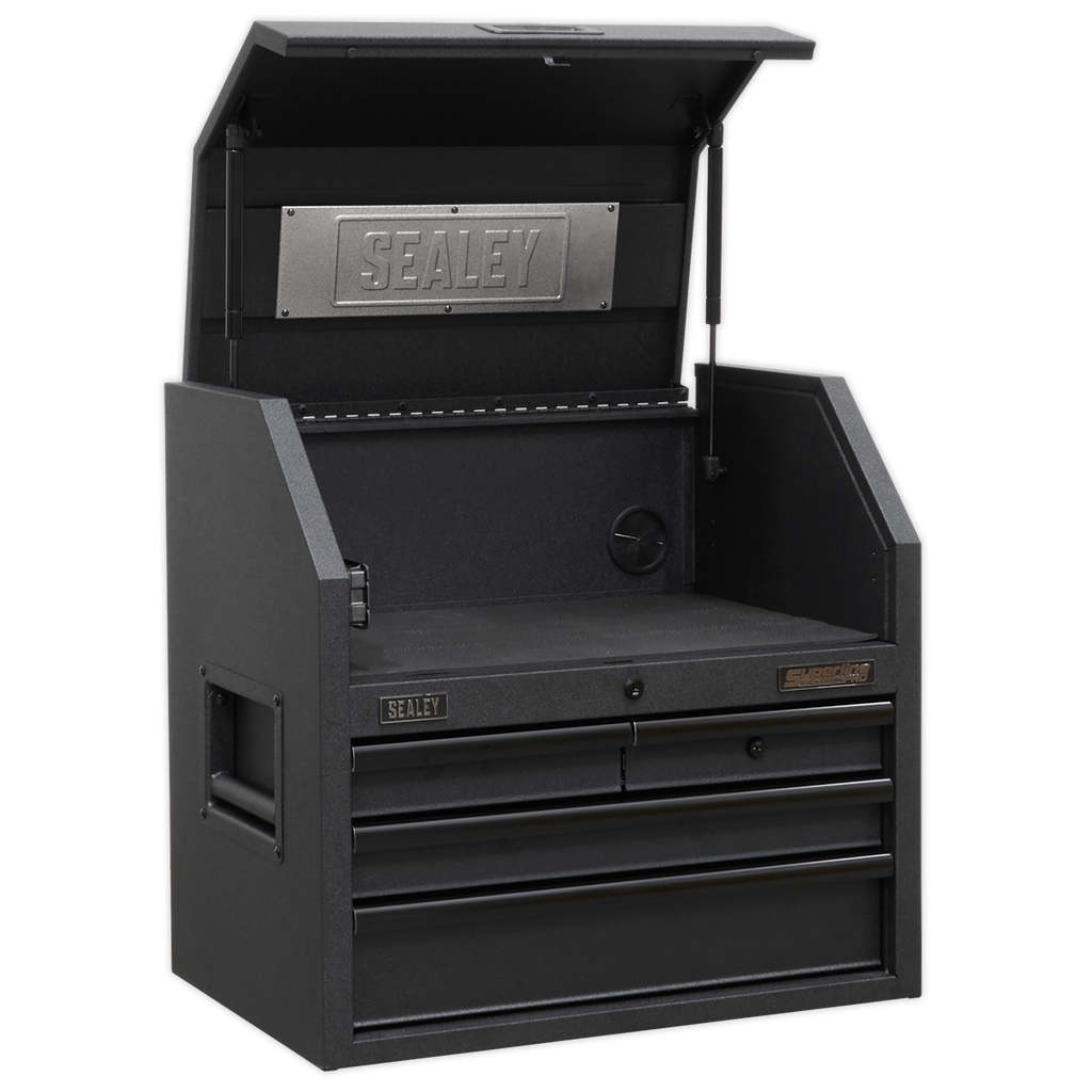 Topchest with 4 Soft Close Drawers & Power Bar 660mm AP2704BE