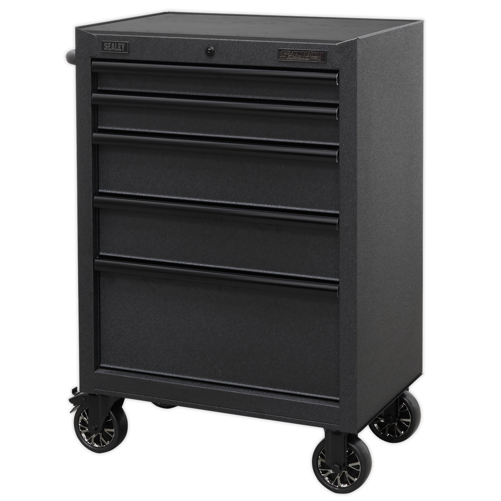 Rollcab with 5 Soft Close Drawers 680mm AP2705BE