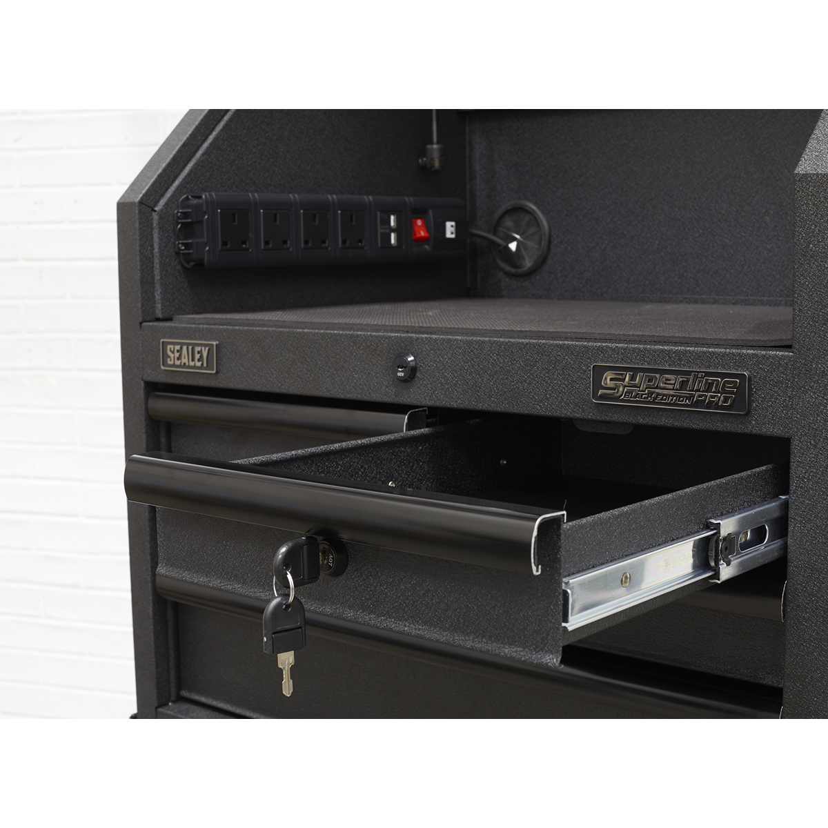 Tool Chest Combination with 9 Soft Close Drawers & Power Bar AP27BESTACK