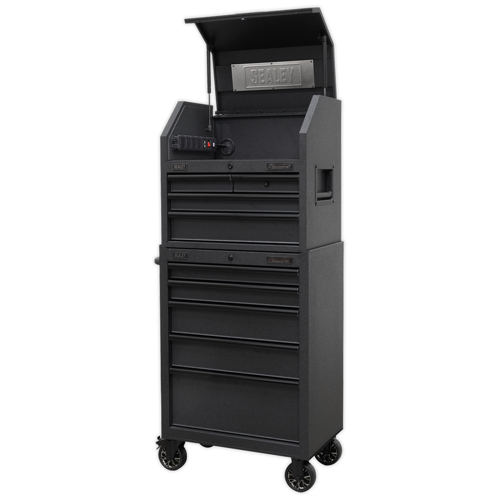 Tool Chest Combination with 9 Soft Close Drawers & Power Bar AP27BESTACK