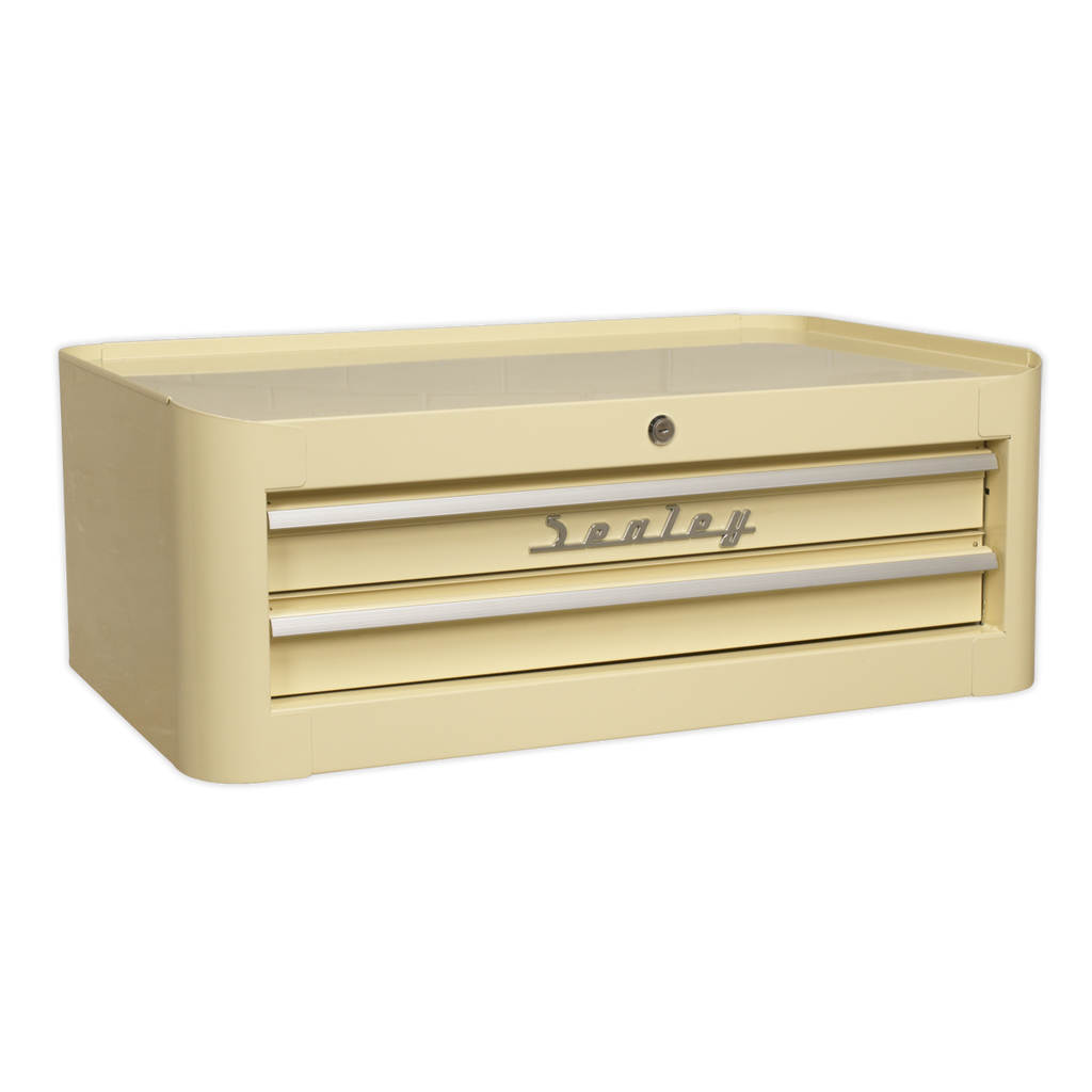 Retro Style Mid-Box Tool Chest 2 Drawer AP28102