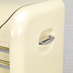 Retro Style Topchest, Mid-Box Tool Chest & Rollcab Combination 10 Drawer - Cream AP28COMBO2
