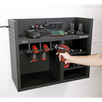 Power Tool Storage Rack with Power Bar AP30SRBE